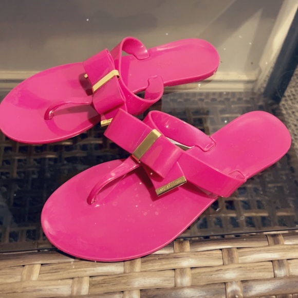 michael kors jelly sandals - Picture 5 of 7